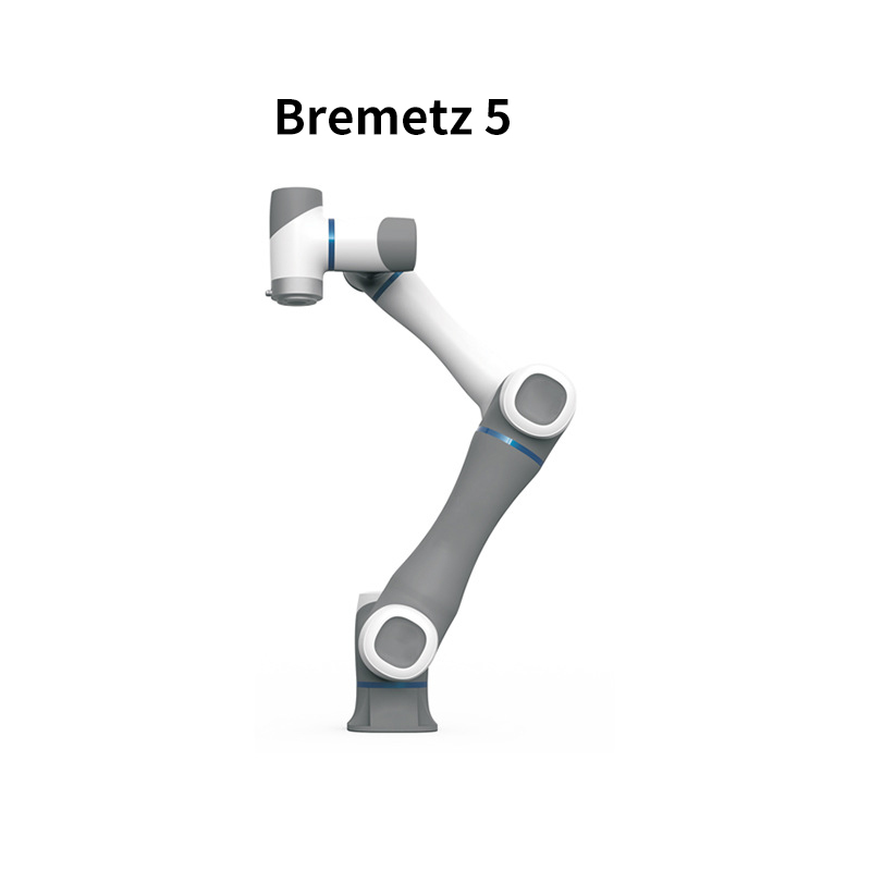 A robotic arm of a collaborative robot