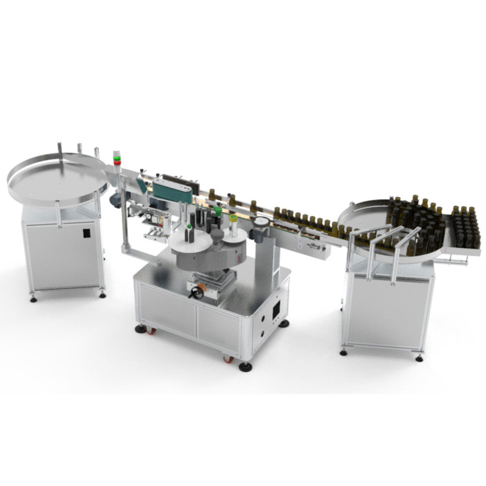 Double Side Sticker Labeling Machine