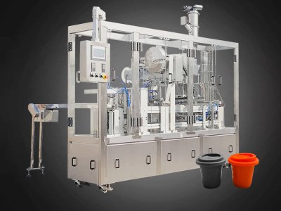 Füll- und Verschließmaschine für Kaffeekapseln
