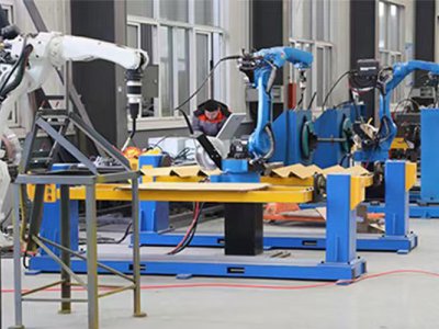 Schweißproduktionslinie