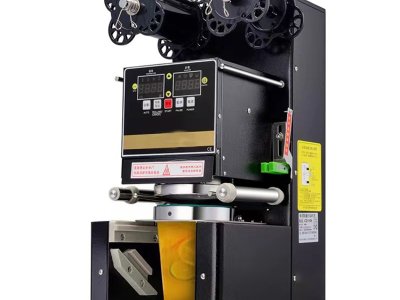 Máquina envasadora de sellado de té con leche completamente automática