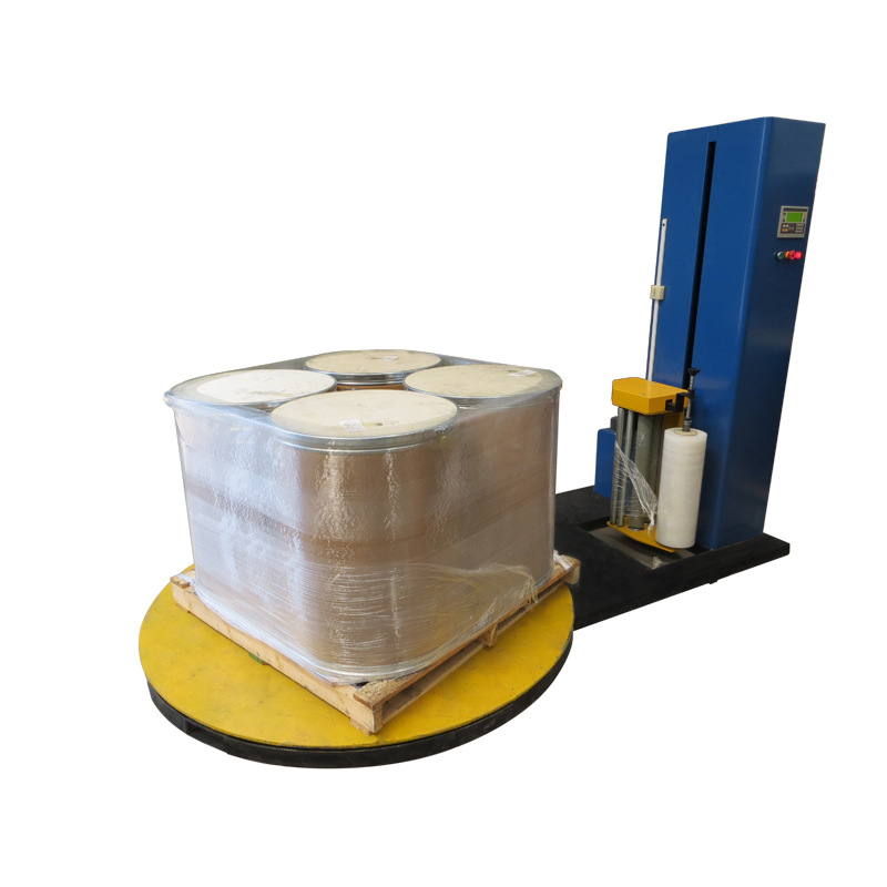 High speed pallet wrapping machine