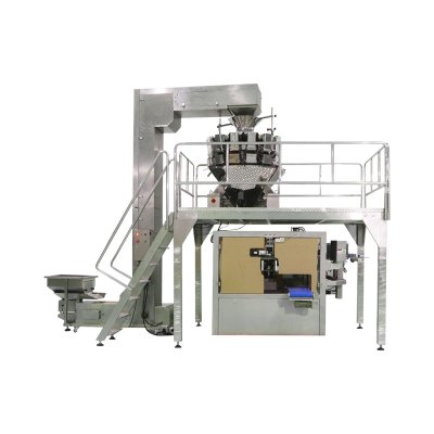 Weighing granule bag packaging machine