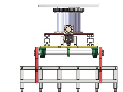Paletizante Robot de una sola garra de garra