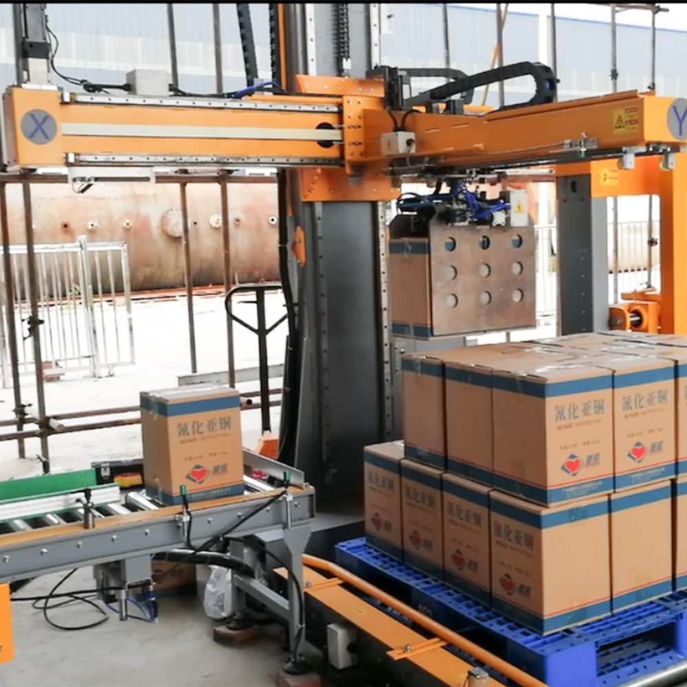 Fully automatic pallet depalletizer