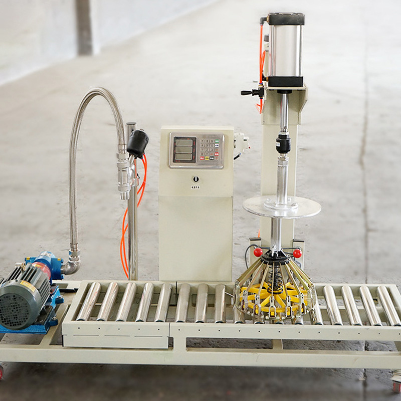 Automatic paint filling machine