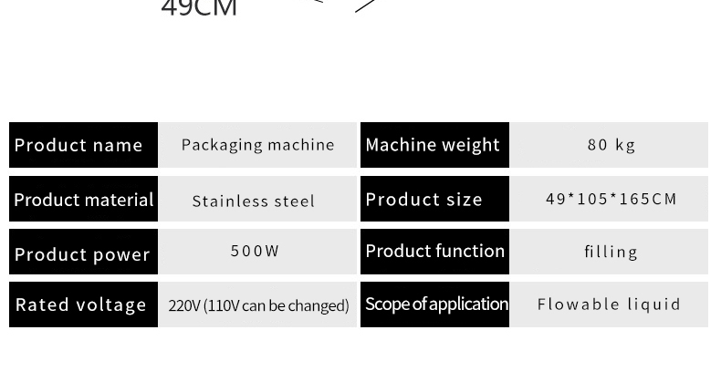 Paste Pachaging Machine Paste Pachaging Machine