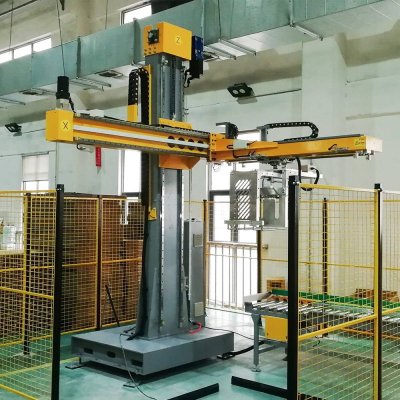 Fully automatic pallet depalletizer