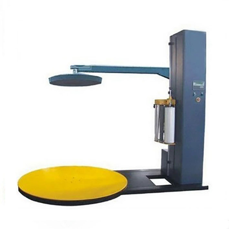 Top wrapping machine