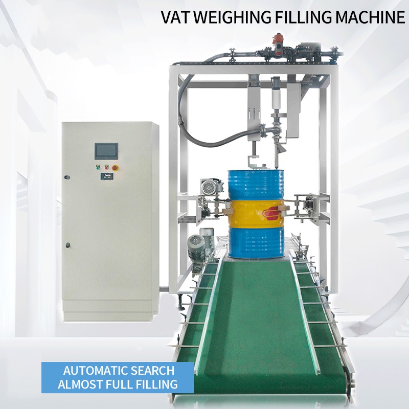 Chemical barrel filling machine